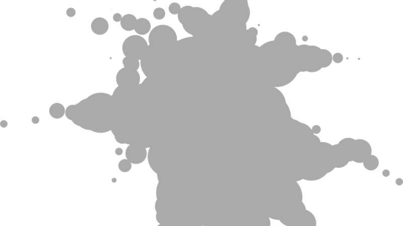 public transport isochrone map of East Midlands