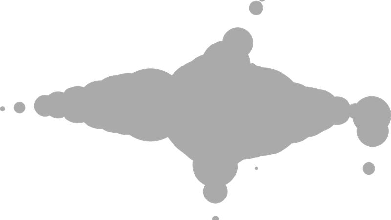 public transport isochrone map of Las Vegas