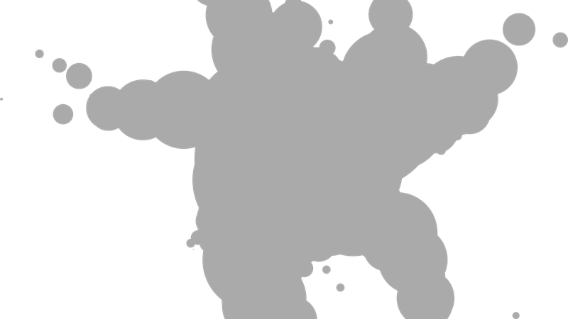 public transport isochrone map of Rhein-Ruhr