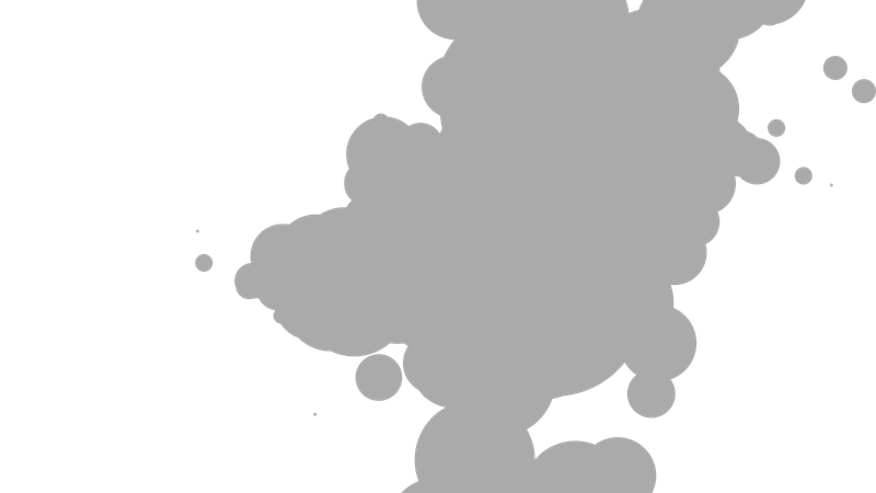 public transport isochrone map of Stuttgart