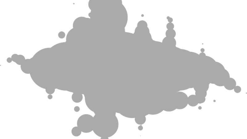 public transport isochrone map of Vancouver